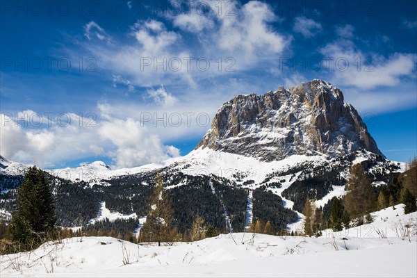 Snow-covered mountains