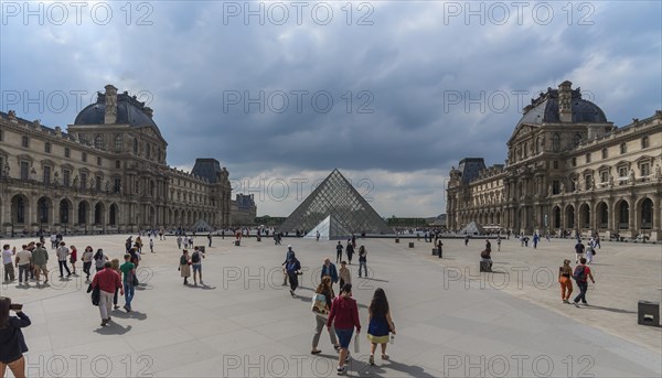 Inner courtyard of the Louvre