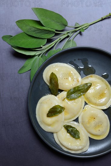 Tortellini with sage butter