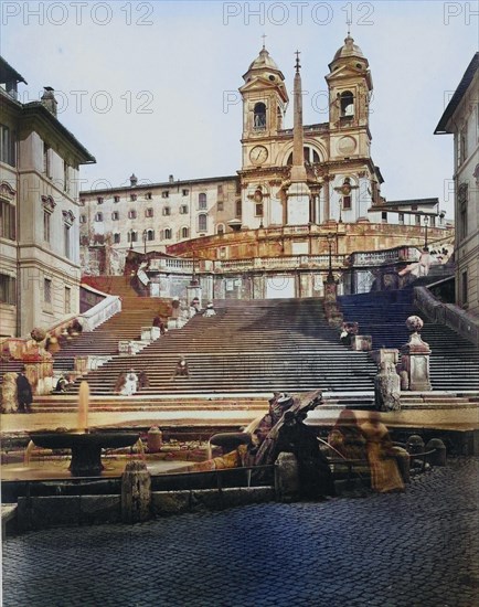 The Spanish Steps in Rome