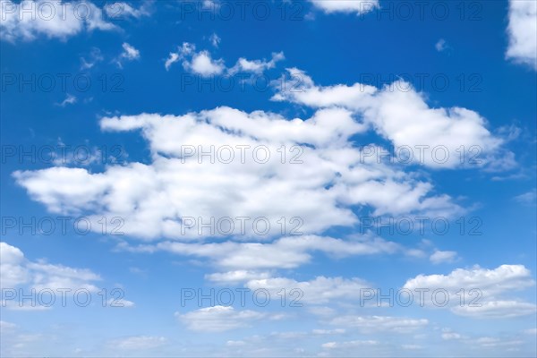Blue sky with clouds Altocumulus