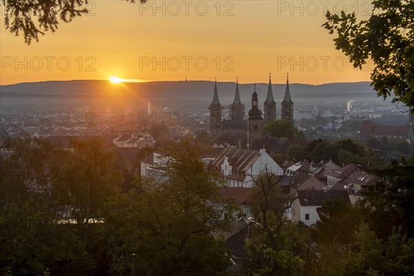 Bamberg Cathedral at sunrise