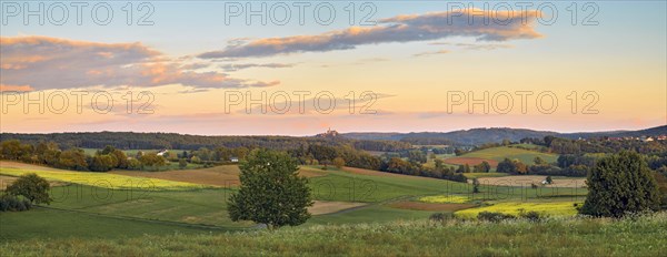 Landscape in southern Burgenland in summer