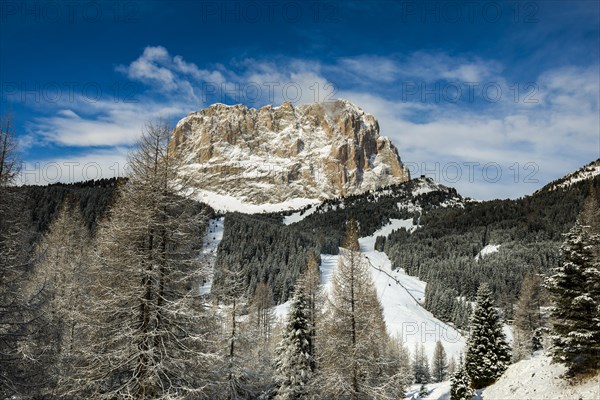 Snow-covered mountains