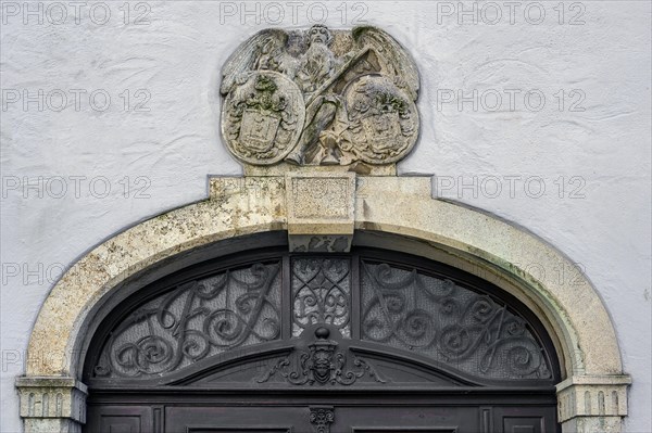 Alliance Coat of Arms of the Neubronner Kempten-Ulm Families from 1792