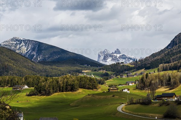 Snow-covered mountains