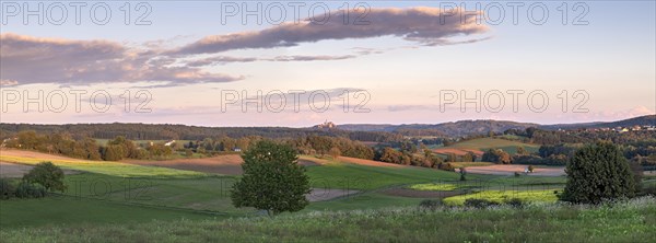 Landscape in southern Burgenland in summer