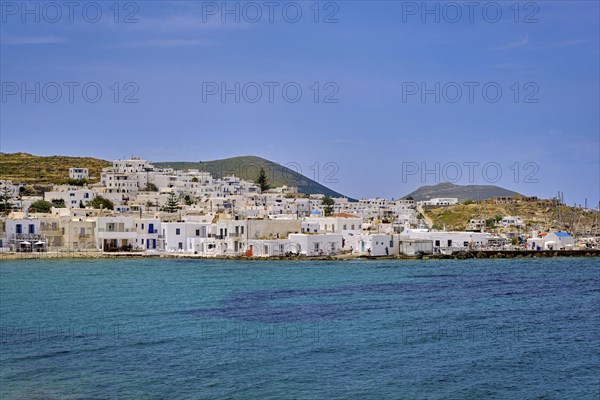 Summer sunshine over Naoussa town