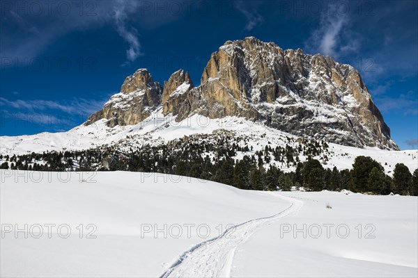 Snow-covered mountains