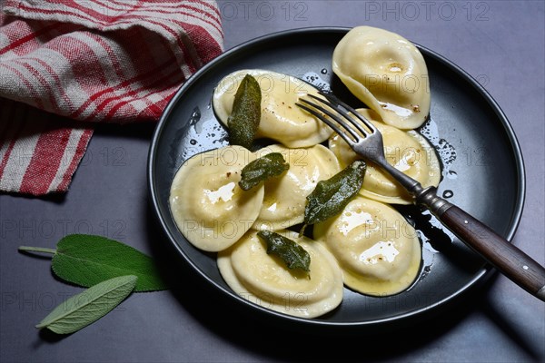 Tortellini with sage butter