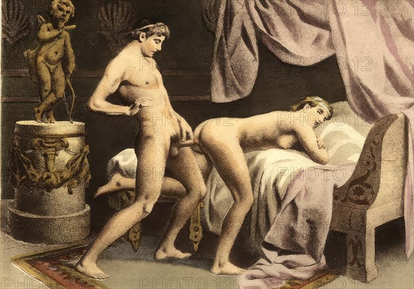 Man and woman having sex