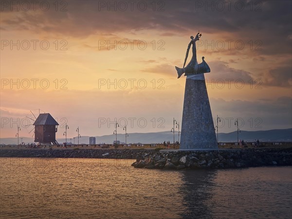 Statue of Saint Nicholas the patron of sailors