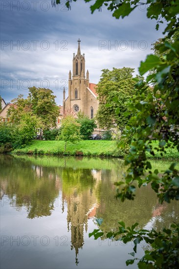 Historic church on the waterfront