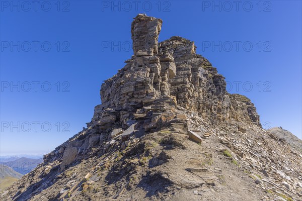 Rock tower on the Klagenfurt Jubilee Trail