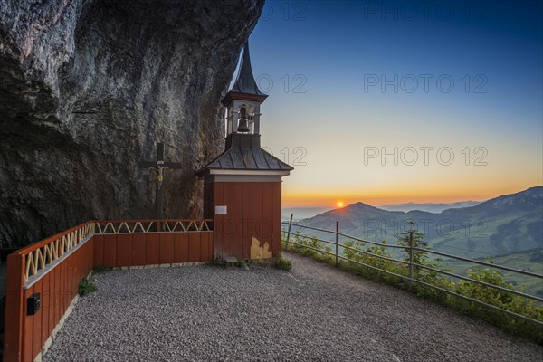 Chapel in rocks