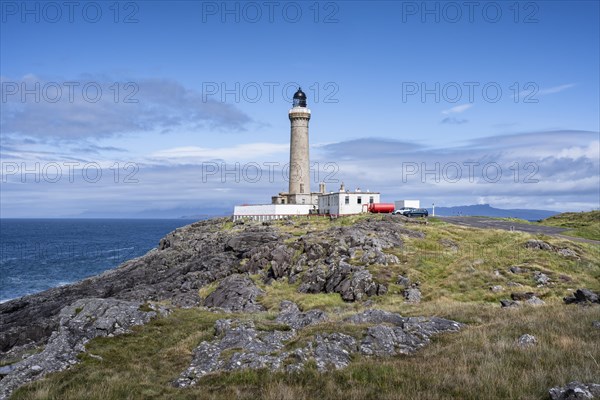 The 35 metre high Ardnamurchan Lighthouse was completed by Alan Stevenson in 1849 and is located at the most westerly point of the British main island