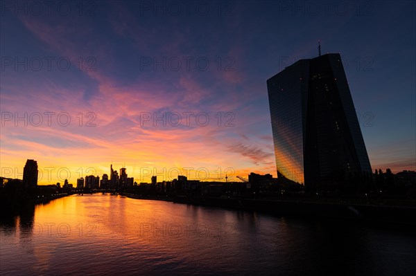 The sun has set behind the European Central Bank