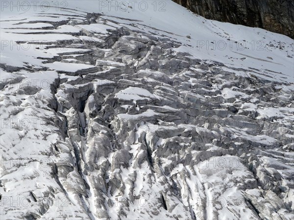 Crevasses on the Rainbachkees or Keeskarkees