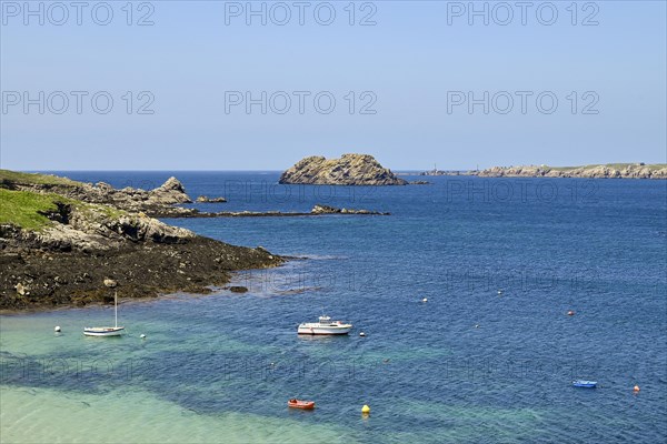 Small bay on the island of Ouessant