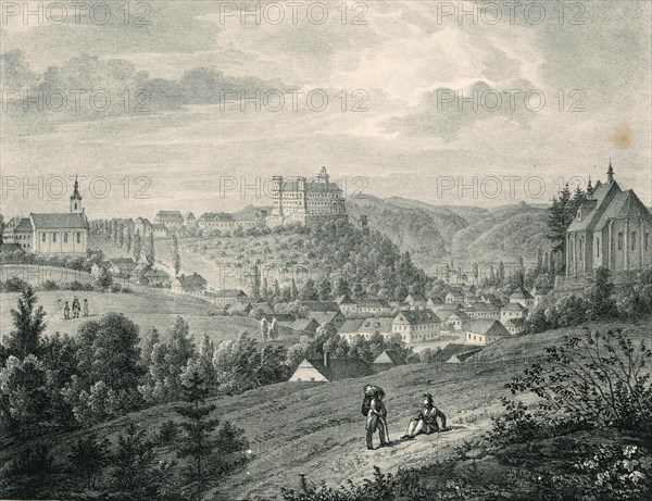 View of Lettowitz Castle