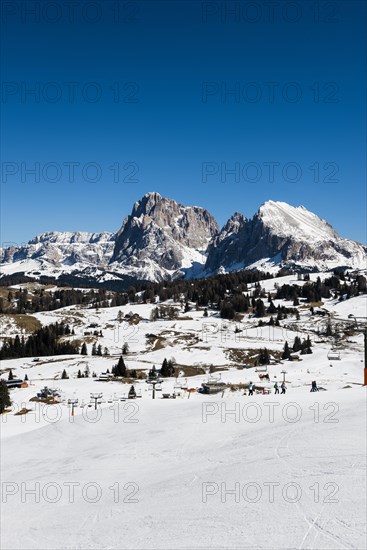 Snow-covered mountains