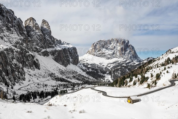 Snow-covered mountains