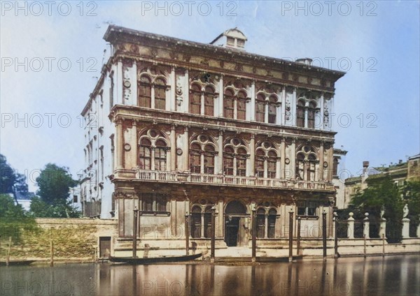 Palazzo Vendramin-Calergi is a Venetian palace on the left bank of the Grand Canal in the Sestiere Cannaregio