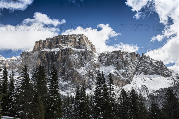 Snow-covered mountains