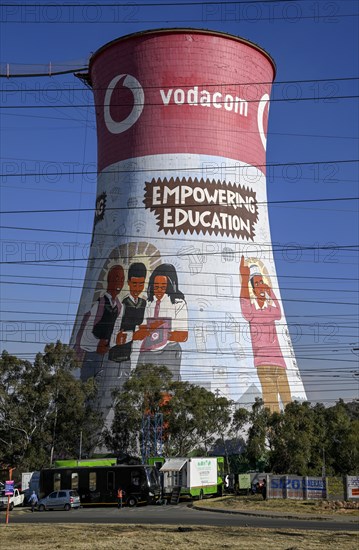 One of the Orlando Towers of the Orlando Power Station