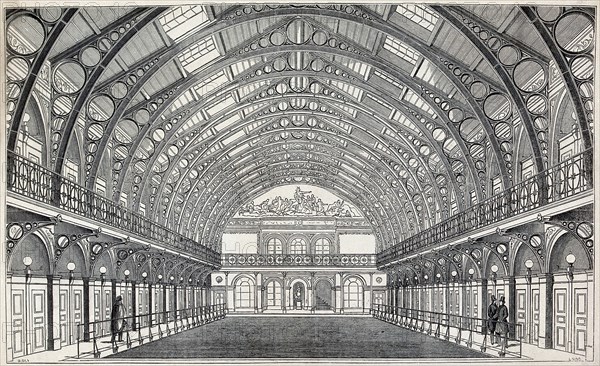 The Interior of the Diana Baths in Vienna