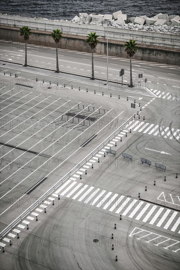 Empty parking space