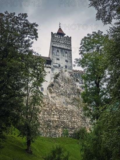 The medieval Bran fortress known as Dracula castle in Transylvania