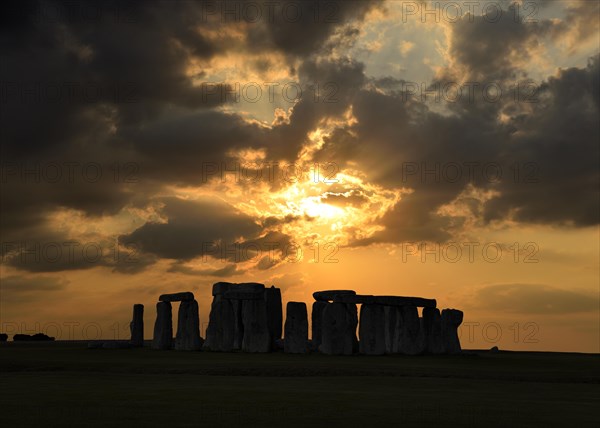 Stonehenge at Sunset