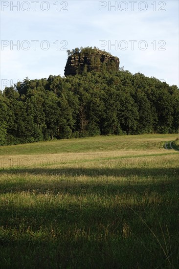 Elbe Sandstone Mountains in late summer