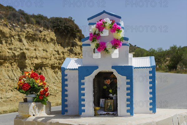 Replica of an Orthodox Church near Matala on Crete