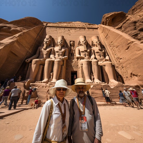 Sprightly seniors visit Egypt and sights