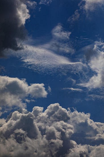 Dramatic cloudscape with