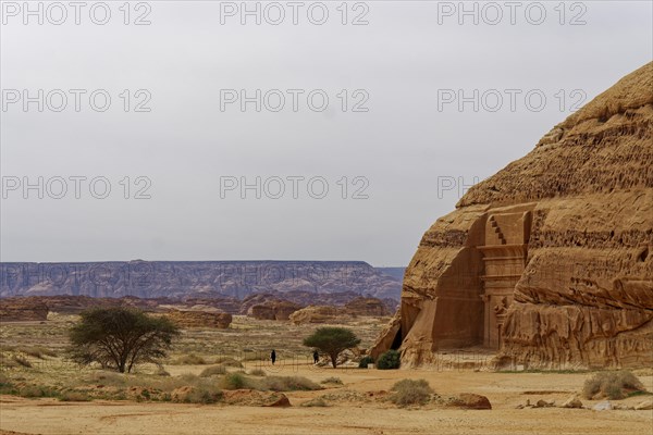 Rock City Hegra near Al'Ula