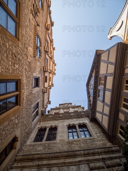 View up to the Main Gate