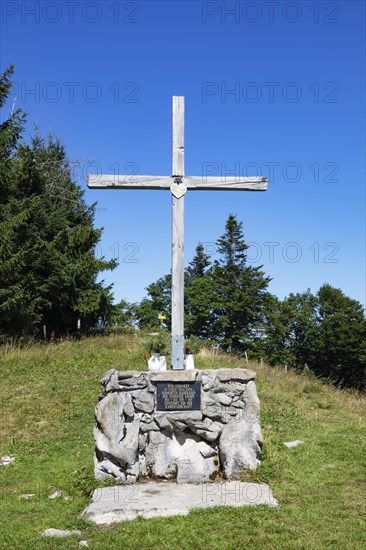 Summit cross on the Spielberg