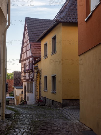 Alley with old houses