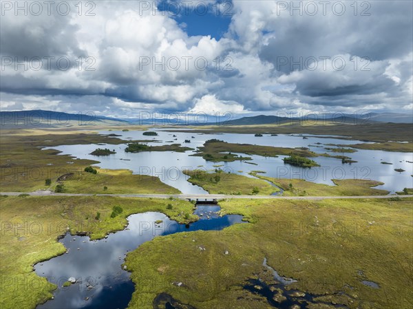 Aerial view of Loch Ba