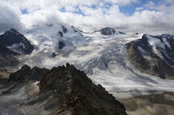 Wildspitze with Taschachferner