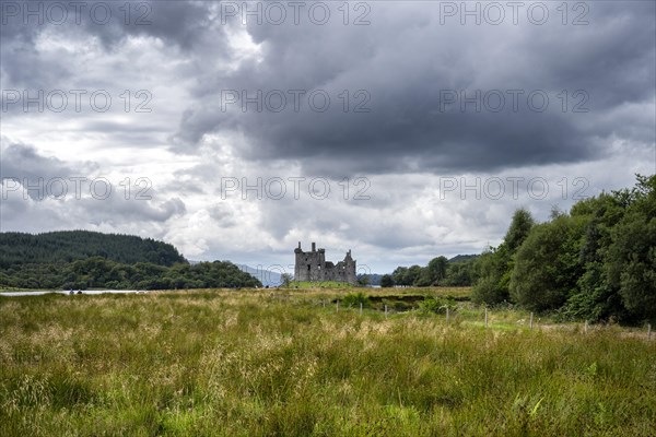 The ruins of Kilchurn Castle