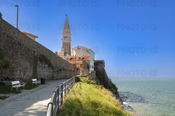 Historic walled city of Piran