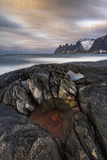 Tungeneset rocky coast