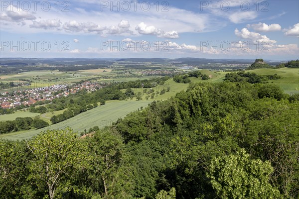 View from Maegdeberg Ruin