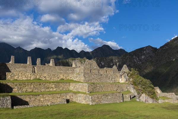 A view of Machu Picchu ruins