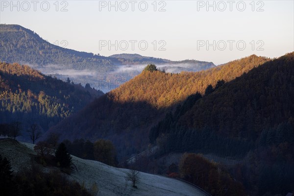 Early November fog near Oppenau