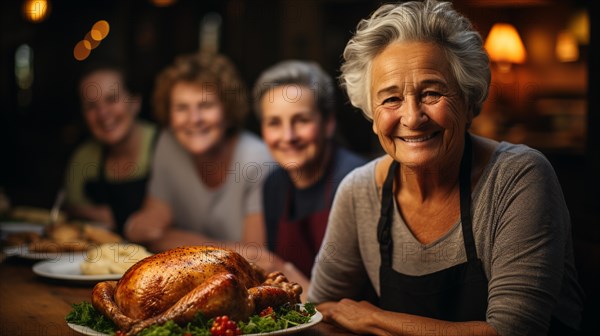 A happy matriarch